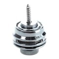 Miniatyrbilde 2 av 5: TS-Flat Head Krom Stroppelås For Elektrisk Gitar