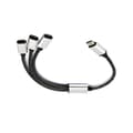 Miniatyrbillede 5 af 5: USB C han til 3 USB C hunstik splitter til Type C telefoner, tablets, bærbare computere
