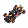Pikkukuva 4 / 5: TS-Metallivanne Kumirengassarja 284131 K969 K989 P929 Mini-z Mini-q Mini-d Iw04m 1/28 Rc Auton Päivitykseen
