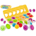 Miniatyrbild 1 av 5: Egg-Shaped Sorting Puzzle - 12 Pieces