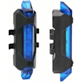 Miniatyrbilde 1 av 4: TS-Sykkelbaklys, vanntett sykkelbaklys for LED-kombinasjoner, LED-fjellbaklykt, 2 stk (blå)