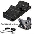 Miniatyrbilde 2 av 5: Ladestasjon for Xbox One for to kontrollere - med batterier