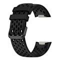 Miniatyrbillede 1 af 4: TS-Silikonearmbånd til Fitbit Charge 5 / 6 - Sort