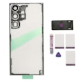 Miniatyrbilde 1 av 5: Erstatningsbakside i glass Kompatibel med Galaxy S23 Ultra 5G Transparent Telefon Bakpanel Deksel med Kameralinse Telefonstativ Reparasjon-Perfekt