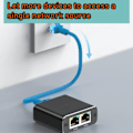 Miniatyrbillede 5 af 5: TS-RJ45-Splitter 1 til 2 for 1000M Netværk
