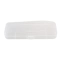 Miniatyrbillede 2 af 5: TS-2 stk. Rejse Dobbeltsidet Barberkniv Opbevaringsboks Herre Barbermaskine Plastik Etui