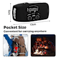 Miniatyrbild 4 av 4: Bärbar Sol- och Handvevad Nödradio AM/FM Radio 1000mAh Uppladdningsbar Powerbank USB Mobilladdare LED Ficklampa