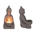Miniatyrbilde 1 av 5: Lysestake Buddha - Holder for Lys - Telys