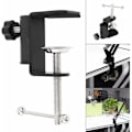 Miniatyrbild 2 av 4: C-Klämma - Monteringstillbehör - Robust Bordsklämma - För Skrivbord - För Monitorfäste - Arbetsstation (2-pack)