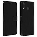 Miniatyrbillede 1 af 4: Cover til Samsung Galaxy M20 Folio Etui Pung Funktion Videostøtte Sort