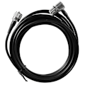 Miniatyrbillede 5 af 5: Rg58 Rg-58 50 Ohm Bilantenn Koaksialkabel 5 Meter Uhf Hona Til Uhf Hane (sort)