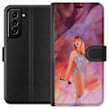 Pikkukuva 1 / 3: Samsung Galaxy S21+ 5G Lompakkokotelo Taylor Swift