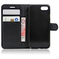 Miniatyrbillede 4 af 5: iPhone 7/8/SE (2020/2022) - Litchi Pung Etui - Sort Sort