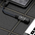 Miniatyrbild 4 av 5: Lightning till USB-A Kabeladapter Svart