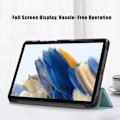 Miniatyrbillede 4 af 5: Samsung Galaxy Tab A9 Cover Tri-Fold PU Læder Sortgrøn
