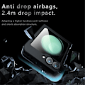 Miniatyrbillede 3 af 5: Samsung Galaxy Z Flip 6 Cover MagSafe Hudfornemmelse Sort