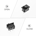 Miniatyrbild 2 av 3: 10 st Båtswitch Mini Rocker Liten Switch Upplyst Switch Tryckknapp Ys Switch The Switch