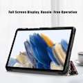Pikkukuva 4 / 5: Samsung Galaxy Tab A9 Kotelo Tri-Fold Graffiti