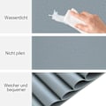 Pikkukuva 4 / 5: KeinonahkaisetTabletit, tablettien setti 6 kpl, pöytämatot pestävät lämmönkestävät liukumattomat pyyhittävät vedenpitävät tabletit