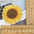 Miniatyrbild 4 av 4: 30 st Stickade Stryk-på-lapp Sömnad Lapp, Blomma Lapp Sticker Sömnad Stryk-på-lappar, Broderad Badge Applikation