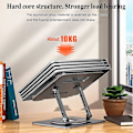 Miniatyrbild 2 av 5: Laptopställ i Aluminiumlegering, Rotationsfäste med 360° Rotation