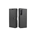 Miniatyrbillede 2 af 5: Sony Xperia 1 II - Litchi Pung Etui - Sort Black Sort