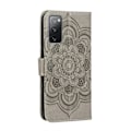 Pikkukuva 2 / 5: Samsung Galaxy S20 FE - Mandala Nahkakotelo - Harmaa Grey Harmaa