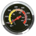 {PL}6 cm röktermometer ugn BBQ-termometer
