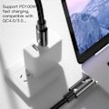 Pikkukuva 3 / 5: Thunderbolt 4 -kaapeli 80 cm USB-C 100 W 8K 60 Hz PD musta