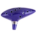 Pikkukuva 1 / 5: 12-reikäinen keraaminen Alto C Ocarina Legend Of Blue -soitin