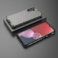 Miniatyrbillede 3 af 5: Galaxy A14 4G/5G Cover Stødsikkert Honeycomb Tekstur Sort