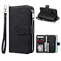 Miniatyrbillede 1 af 5: iPhone 12 / 12 Pro - 2in1 Magnetisk Skal / Pung Etui - Sort Black Sort