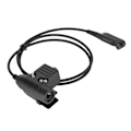 Miniatyrbild 2 av 5: Walkie Talkie Headset Adapter Kompakt Push-to-talk-knapp Passar HYT Hytera PD680 X1P PD660 PD600 HYTERA AR 685