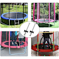 Miniatyrbild 3 av 3: 12 stycken trampolintillbehör Trampolinersättnings skruvar Skruvar för att säkra trampolinavstånd Galvaniserat stål Trampolinskruvar Trampolin Sta