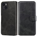 Miniatyrbillede 1 af 5: iPhone 13 - Solid Læder Etui - Sort