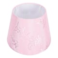 Miniatyrbillede 2 af 3: Lampeskærm Husholdnings Broderi Stof Kunst Lampeskærm Sengelampe Tilbehør Indretning Pink