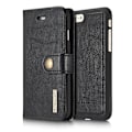Pikkukuva 2 / 5: iPhone 7/8/SE (2020/2022) - DG.MING Magneettikuori/Lompakkokotelo - Musta Musta