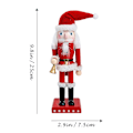 Miniatyrbilde 2 av 3: Julebordpynt Juletre Nøtteknekker Ornamenter Nøtteknekkere Jul Julenissen Nøtteknekker