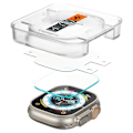 Pikkukuva 5 / 5: Spigen Apple Watch Ultra 49 mm 2-PACK \"Ez Fit\" Glas.tR Näytönsuoja