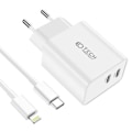 Miniatyrbillede 3 af 4: Tech-Protect 35W Væglader PD Inkl. Lightning Kabel UltraBoost