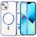Miniatyrbillede 1 af 5: ColorPop iPhone 13 Cover CH MagSafe Transparent/Lys Blå