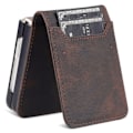 Miniatyrbillede 4 af 5: AZNS Galaxy Z Flip 6 Etui Læder Brun