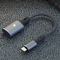 Miniatyrbild 2 av 5: Lightning till USB-A Kabeladapter Svart