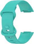 For Fitbit Charge 5 silikon erstatningsklokkerem, størrelse: L (mintgrønn)