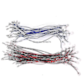 Miniatyrbild 3 av 5: 6-pack 4-pin PWM till 3-pin Standard Fläkt Adaptersladd