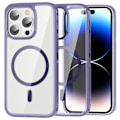 Pikkukuva 1 / 5: ColorPop iPhone 14 Pro Max Kuori CH MagSafe Läpinäkyvä/Lila