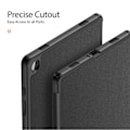 Pikkukuva 5 / 5: DUX DUCIS Galaxy Tab A9 Plus Kotelo DOMO Tri-Fold Musta