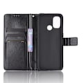 Miniatyrbillede 3 af 5: OnePlus Nord N100 - Crazy Horse Læder Etui - Sort Black Sort