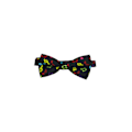 Miniatyrbillede 2 af 5: Sort butterfly med noder, (One Size)