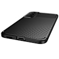 Miniatyrbild 4 av 5: Samsung Galaxy S22 Plus Skal Kolfiber Textur Svart